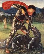 Sir Edward Coley Burne-Jones Saint George and the Dragon china oil painting reproduction